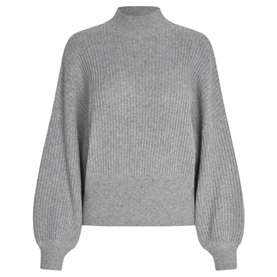Dea Kudibal Siadea Strik Sweater, Grey Melange
